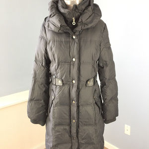 donna karan down coat